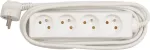 PRZEDŁUŻACZ ELEKTR./BIAŁY/ 4G Z/U 3M