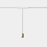 Pendant Iris Track Hoop 50º 14W LED warm-white 2700K CRI 92 DALI-2 White/Gold/White IP20 1476lm AV25-12V9U3DSO2