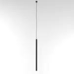 NER 350 wisząca max. 1x2,5W, G9, 230V, przewód czarny, czarny głęboki (mat struktura) RAL 9005