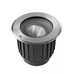 Recessed uplighting IP65-IP67 Gea Cob LED Aluminium ø223mm LED 26.7W LED warm-white 2700K ON-OFF AISI 316 stainless steel 2262lm 55-9909-CA-CK