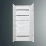 Rozdzielnica p/t modułowa RW 31NN 6x24S 1142x503x200; szyna TSH35; zamek pate 9081; IP30; RAL9003