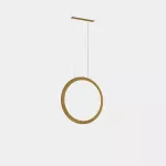 Pendant Circular Vertical Inward ø600 Recessed LED 39W LED warm-white 2700K DALI Gold 2225lm CV5A-00V9AZDUEF