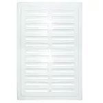 kratka nawiewno-wywiewna regulowana 160x230 mm, biała