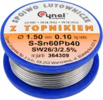 SPOIWO LUTOWNICZE Sn60Pb40 1,5/100
