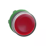 Harmony XB5 Główka przycisku płaskiego, z mechanizmem push push, czerwona LED plastikowa