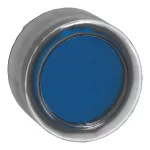 Harmony XB4 Przycisk płaski okapturzony niebieski samopowrotny LED metalowy