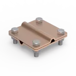 [CU] Złącze uniwersalne drut Ø8 / drut Ø8 80x80mm