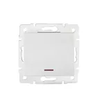 LOGI 02-1110-102 bi Łącznik jednobiegunowy z LED