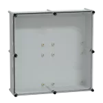 Puszka poliestrowa PLS pokrywa transparentna poliwęglanowa IP65 540x540x180 mm, PanelSet