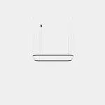 Pendant Geometric Rectangle Surface 2500x1600mm LED 157W LED warm-white 2700K DALI-2/PUSH Black 9341lm RS4W-00V9AZDU05