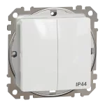 Łącznik świeznikowy IP44, Sedna Design & Elements, biały