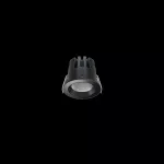 Oprawa INTO R55 LED p/t ED DALI 660lm/830 45° czarny czarny IP20/54 6 W