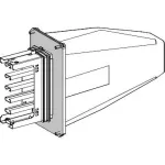Kaseta zasilająca, Canalis KSA100, 100 A, 3L+N+PE, RAL9001