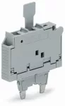 Wtyk bezpiecznikowy z uchwytem do aparatowej wkł. bezpiecz. 5 x 20 mm, szary 2006-911/1000-836