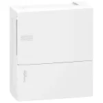 Obudowa natynkowa Mini Pragma IP40 MIP-1-8-NT-P drzwi białe 1 rząd 8 modułów/rząd