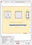 Obudowa poliestrowa - IP44/IP54, IK10, KS 80x60 daszek płaski