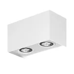 ALEJO S2 stropowy max. 2x35W, GU10, 230V, biały sygnałowy (mat struktura) RAL 9003