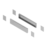 PanelSeT Cokół 316L boki 500x100