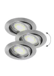 1166 Spot Lite GU10 3x50W chrom satyna / regulowane 230V, 50Hz