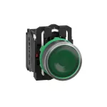 Harmony XB5 Przycisk płaski zielony LED 230/240V