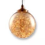 Lampa sufitowa PAVO 14W brąz