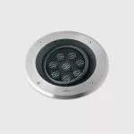 Recessed uplighting IP66-IP67 Gea Power LED Pro Ø220mm Comfort LED 18W LED warm-white 2700K DALI-2 AISI 316 stainless steel 944lm AZ18-17V8S3DUCA