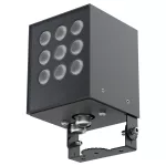 Oprawa ICE CUBE 2.0 R ED 610lm green IP65 52x19° szary 8,6 W