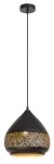 2278 Lampa wisząca Kaia E-27 1x40W czarny / złoty 230V, 50Hz
