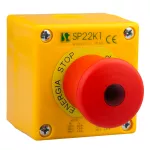 KASETA KOMPLETNA 1-OTWOROWA Z PRZYC. BLN 1 ZW i 1 ROZW. 1 PRZEP.M20, LED UNI