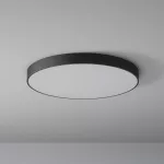 ABA T 817 plafon LED, 1800mA 60,6W/10323lm/830/TD, 230V, czarny głęboki (mat struktura) RAL 9005