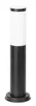 8147 Słupek ogrodowy Inox torch E27/1x15W czarny mat 45cm 230V, 50Hz
