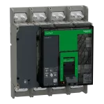 Wyłącznik, ComPacT NS1600N, 50kA przy 415VAC, 4P, stacjonarny, sterowanie ręczne, MicroLogic 5.0, 1600A