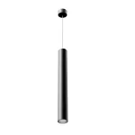 PIXO 510 wisząca max 1x50W, GU10, 230V, kolor srebra, czarny głęboki (mat struktura) RAL 9005 T068E51Wh963116
