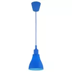 Lampa sufitowa Moderna K2 E27 60W niebieska