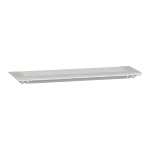 Rozdzielnice PrismaSet, metalowa płyta z wycięciami oraz plastikowa płyta dławicowa 600mm