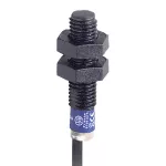 OsiSense XS Czujnik indukcyjny M8 z wyjściem PNP 1NO, 12/24V DC, kabel 2m XS4P08PA340