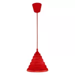 Lampa sufitowa Moderna K1 E27 60W czerwona