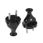 WT-2 Wtyczka rozbieralna, prosta 2p; 10A;230V; WT-2; czarna