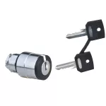Harmony XB4 Główka przełącznika 3 pozycyjnego z kluczem, samoczynnym powrotem, czarny metalowy