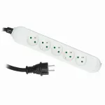 PS-570/PRO/3X2,5/H05VV-F/1,5 Przedłużacz PS-PRO 5-gn. z/u, 3x2,5mm2; H05VV-F biały