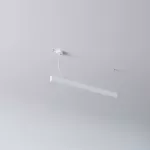AVAR 1000 wisząca, dyfuzor oval OPAL, LED PHILIPS LV 25,8W/3500lm/930/TD/CAS, 230V, biały sygnałowy (mat) RAL 9003