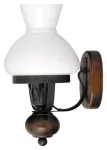 7077 Kinkiet Petronel E27/1x60W czarny mat 230V, 50Hz