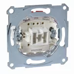 Merten, mechanizm łącznika dwubiegunowego, zacisk bezśrubowy, 250V AC 10A