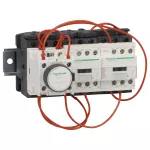 Rozrusznik gwiazda-trójkąt TeSys D na płycie montażowej 18,5kW 3P cewka 230VAC