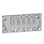 Modicon M580, płyta bazowa, 4 otwory, Ethernet, wzmocniona