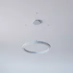 ALFREDO 910/U wisząca DIRECT LED PHILIPS LV 56,5W/9000lm/3000K/TD/CAS, 230V, srebrny aluminiowy (mat) RAL 9006
