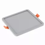 Azzardo łazienkowa oprawa sufitowa LED Slim 15 Square 12W 1000lm 4000K biała wpuszczana AZ4378