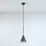 RIM 200 wisząca LED 6W/582lm/4000K, 230V, czarny głęboki (mat struktura) RAL 9005