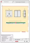Obudowa poliestrowa - IP44/IP54, IK10, OS 40x2x40 daszek płaski