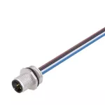 SAIE-M12S-5-0.2U P9 .75 Złącze okrągłe, do wbudowania (z kablem), nr.katalogowy 1353790000